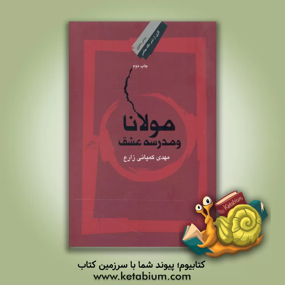 کتاب مولانا و مدرسه عشق اثر مهدی کمپانی‌زارع