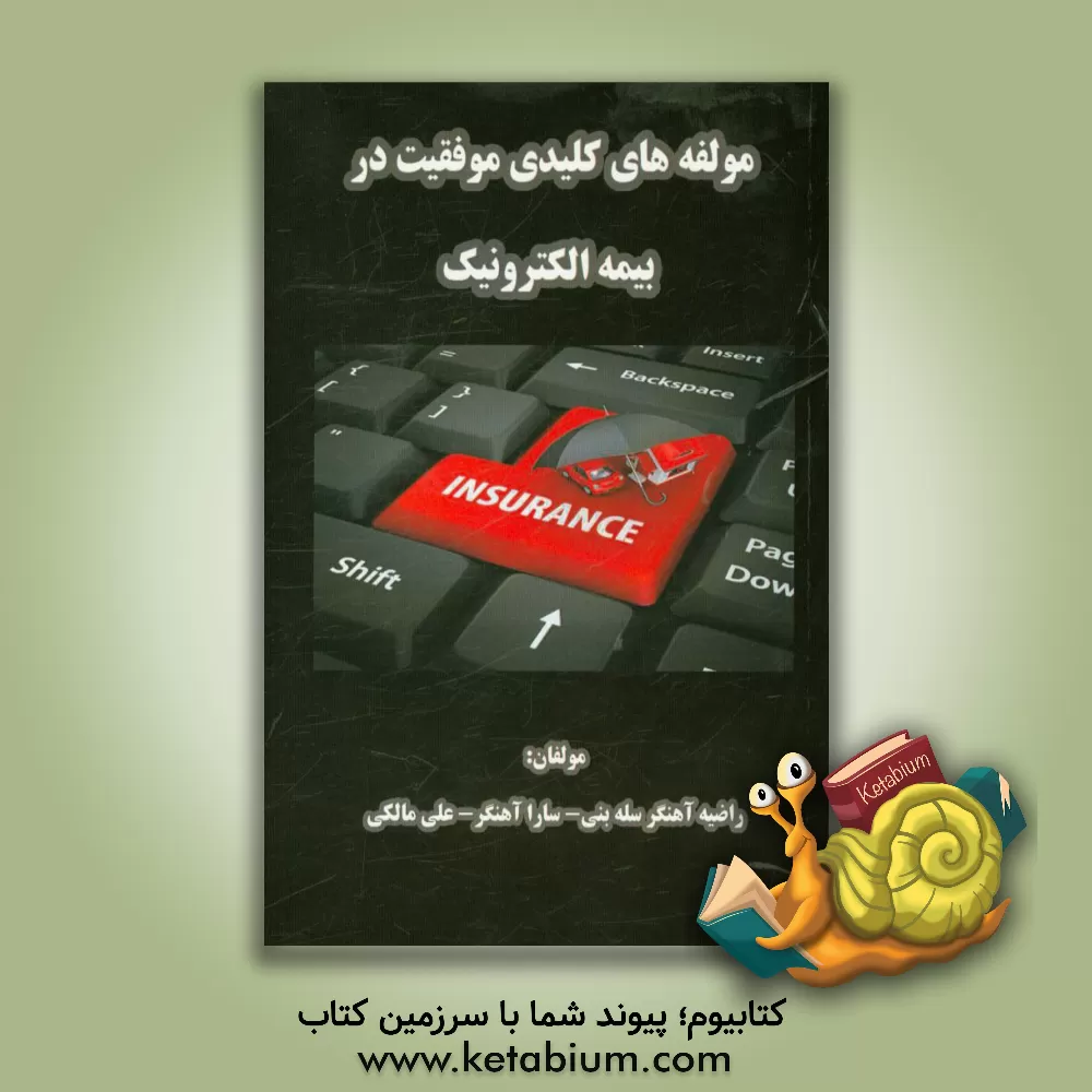 کتاب مولفه های کلیدی موفقیت در بیمه الکترونیک اثر علی مالکی