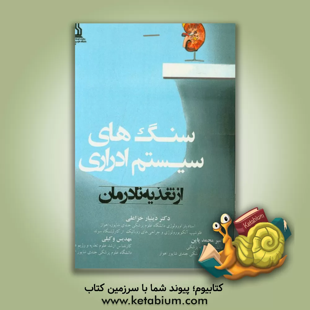 کتاب سنگ های سیستم ادراری: از تغذیه تا درمان اثر دینیار خزاعلی