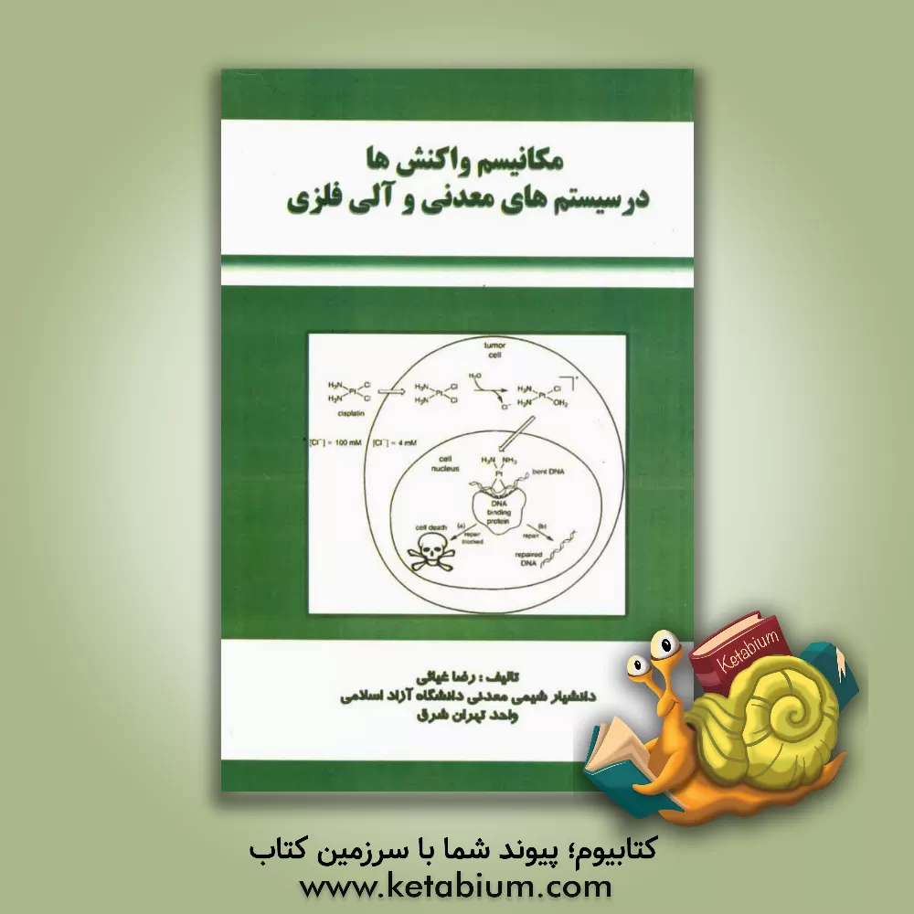 کتاب مکانیسم واکنش ها در سیستم های معدنی و آلی فلزی اثر رضا غیاثی