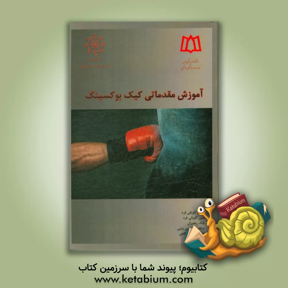 کتاب آموزش مقدماتی کیک بوکسینگ اثر امین کاویانی‌فرد