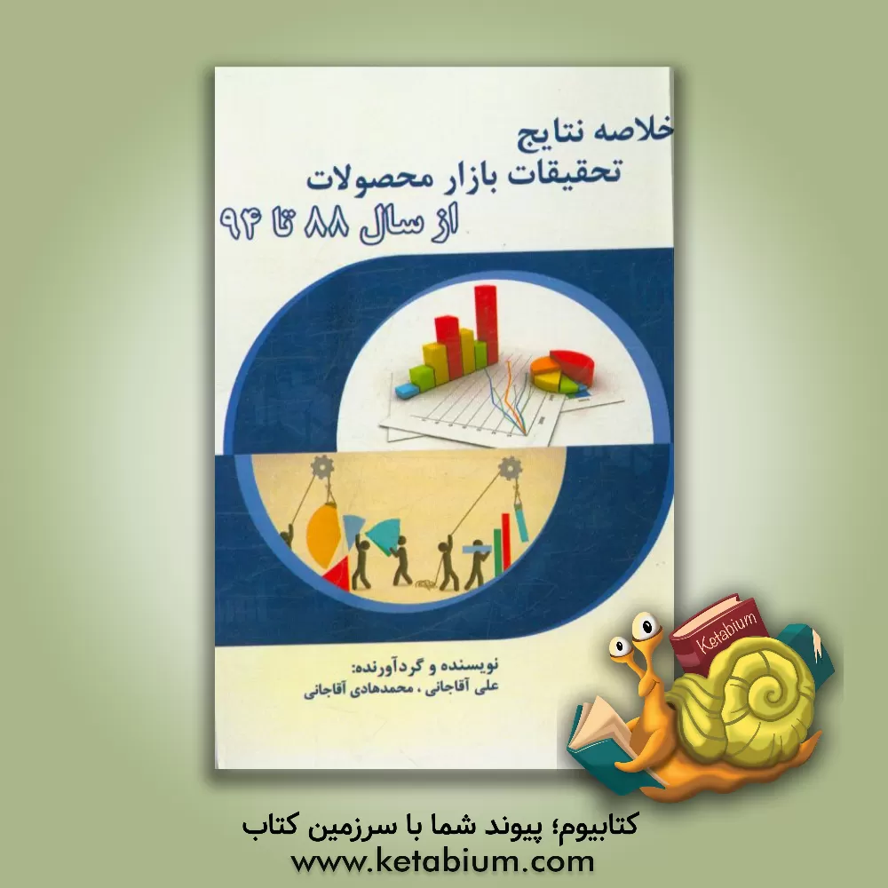 کتاب خلاصه نتایج تحقیقات بازار محصولات از سال 88 تا 94 اثر علی آقاجانی