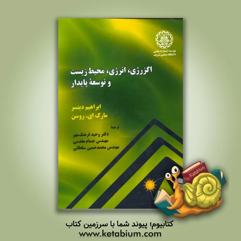 کتاب اگزرژی، انرژی، محیط زیست و توسعه پایدار اثر ابراهیم دینسر