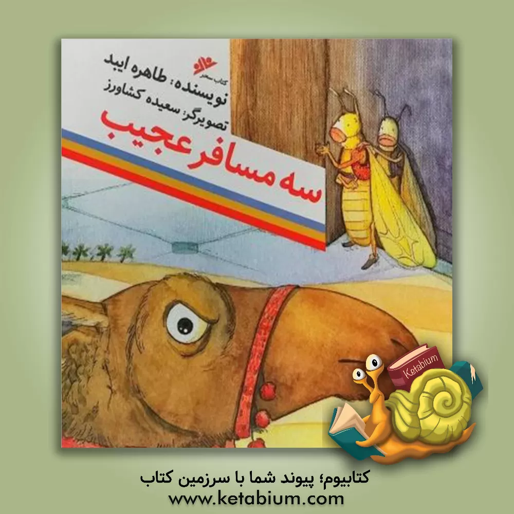 کتاب سه مسافر عجیب اثر طاهره ایبد