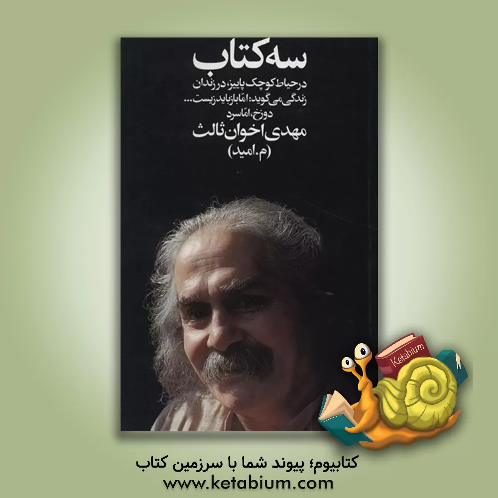 کتاب سه کتاب: در حیاط کوچک پاییز، در زندان زندگی می گوید: اما باز باید زیست ...، دوزخ، اما سرد اثر مهدی اخوان‌ثالث
