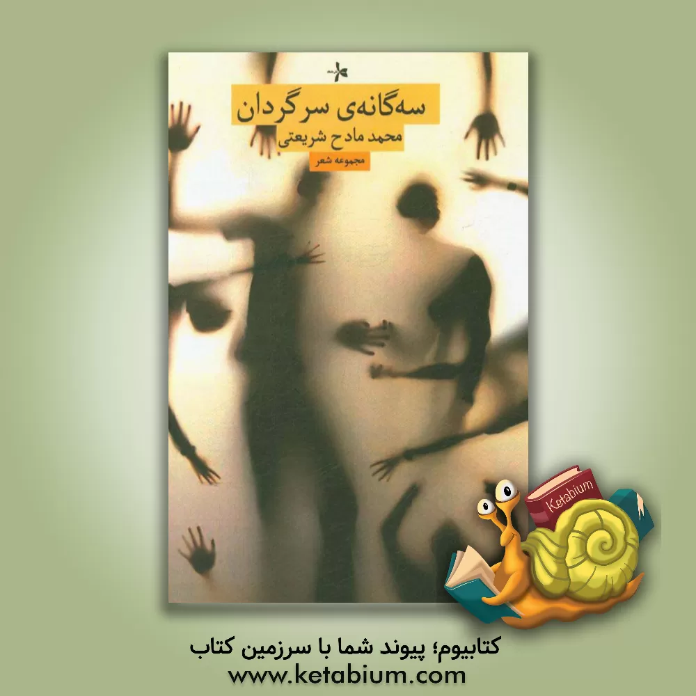 کتاب سه گانه ی سرگردان: مجموعه شعر اثر محمدمادح شریعتی