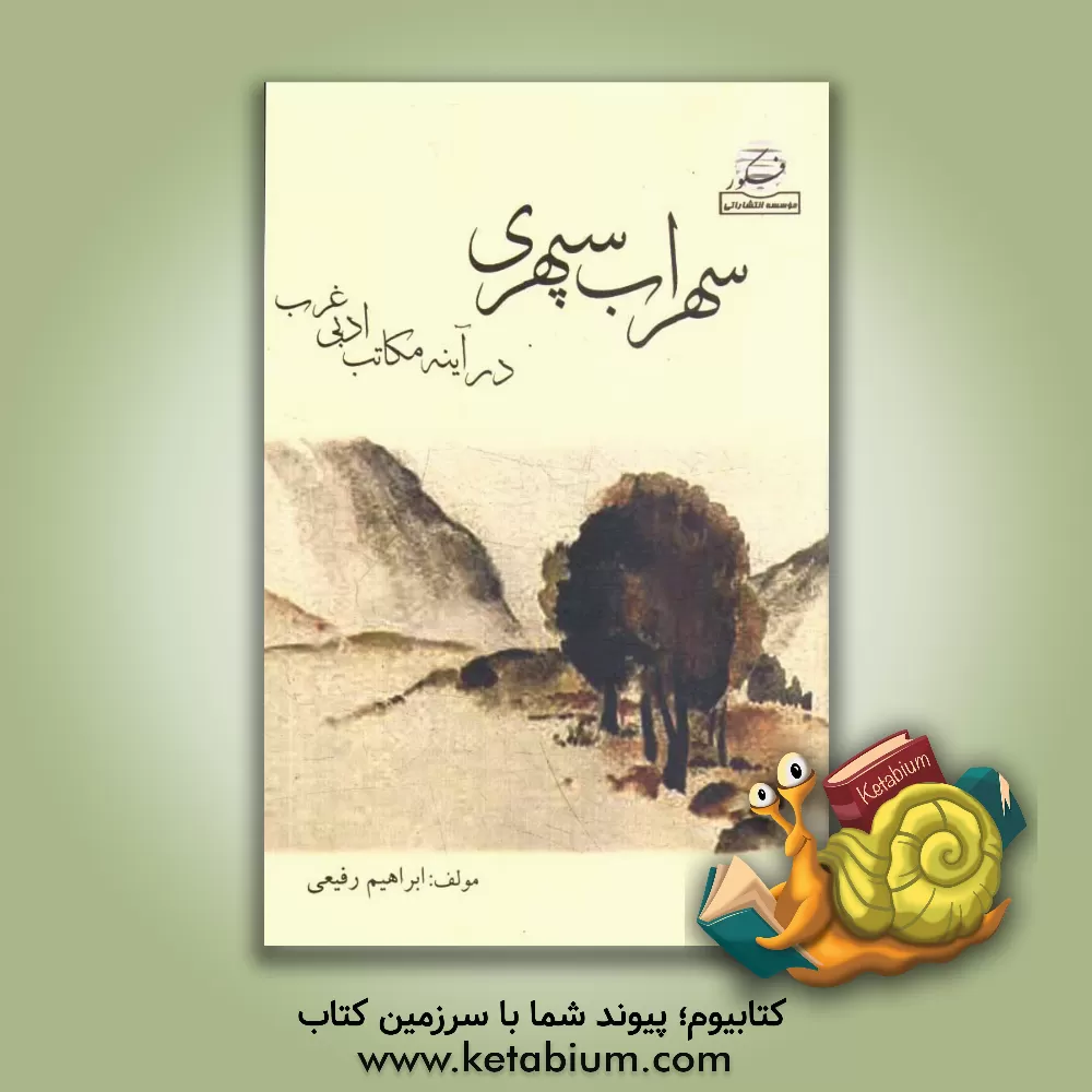 کتاب سهراب سپهری در آینه مکاتب ادبی غرب: شامل تحلیل هشت کتاب و بررسی انعکاس مکاتب ادبی غرب در آثار سپهری اثر ابراهیم رفیعی