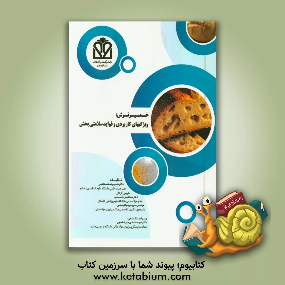 کتاب خمیر ترش: ویژگی های کاربردی و فواید سلامتی بخش اثر علیرضا صادقی