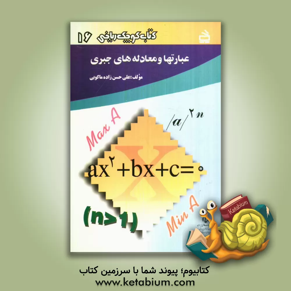 کتاب عبارتها و معادله های جبری اثر علی حسن‌زاده‌ماکویی