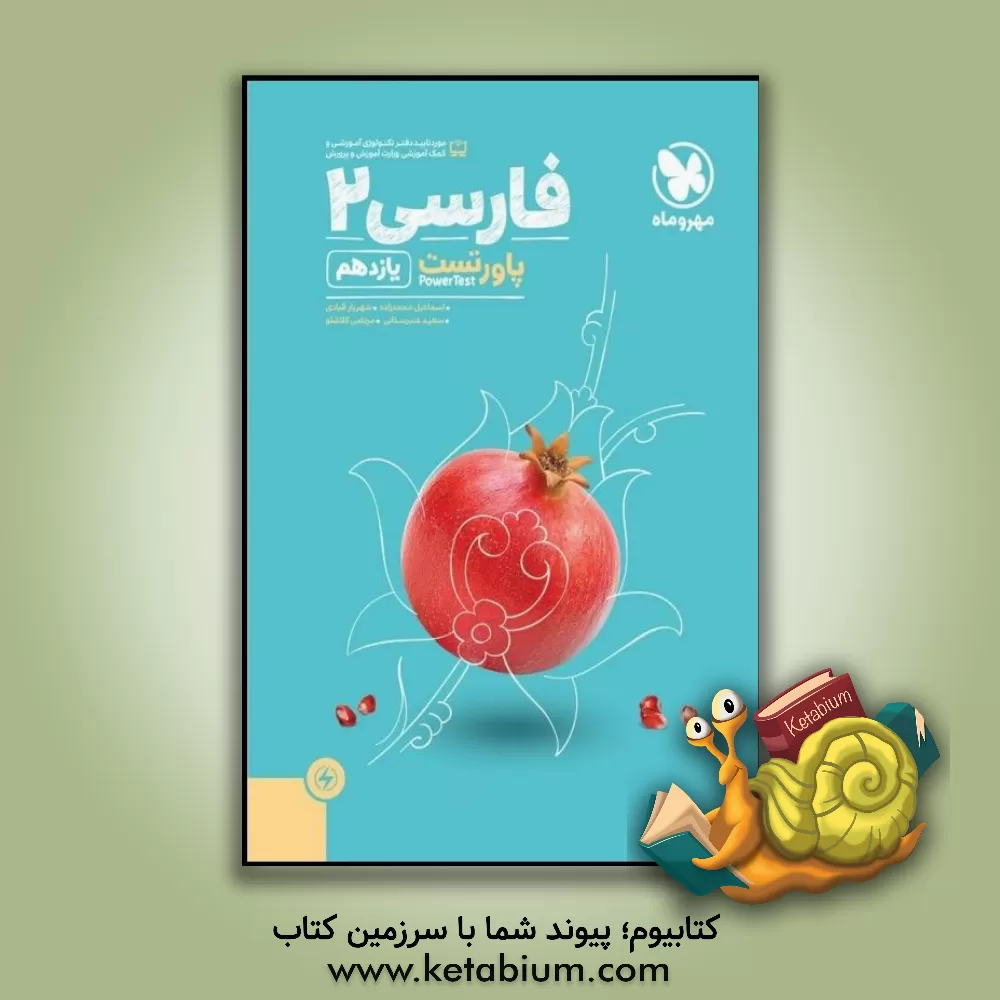 کتاب آموزش و تست فارسی 2 یازدهم اثر سعید عنبرستانی