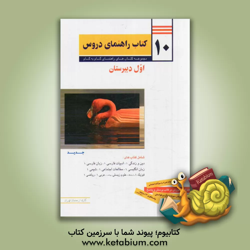 کتاب 10 کتاب راهنمای دروس اول دبیرستان اثر مریم خلوت