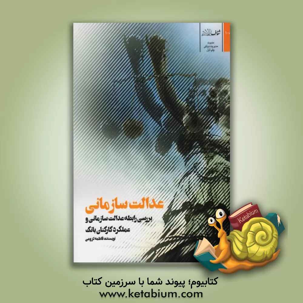 کتاب عدالت سازمانی: بررسی رابطه عدالت سازمانی و عملکرد کارکنان بانک اثر فاطمه لزومی