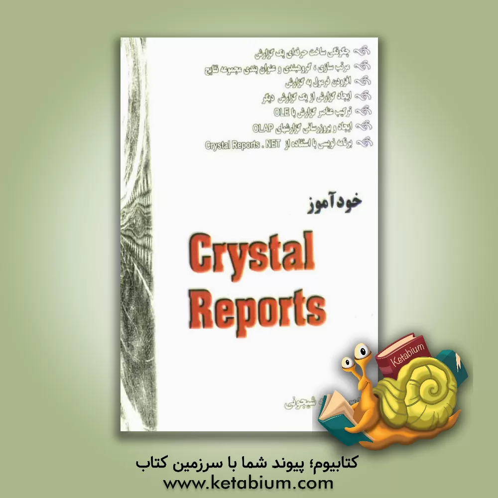 کتاب خودآموز Crystal Report |اثر عاطفه شیجونی