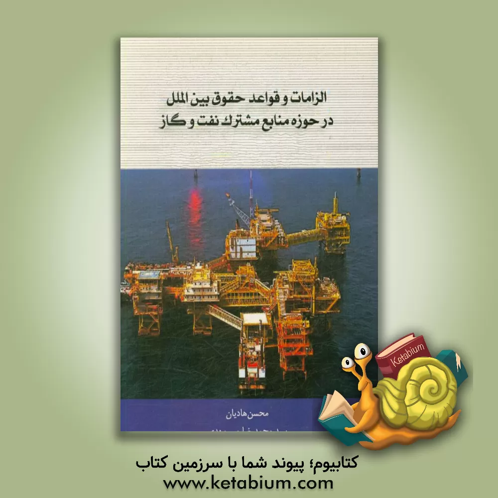 کتاب الزامات و قواعد حقوق بین الملل، در حوزه منابع مشترک نفت و گاز اثر محسن هادیان