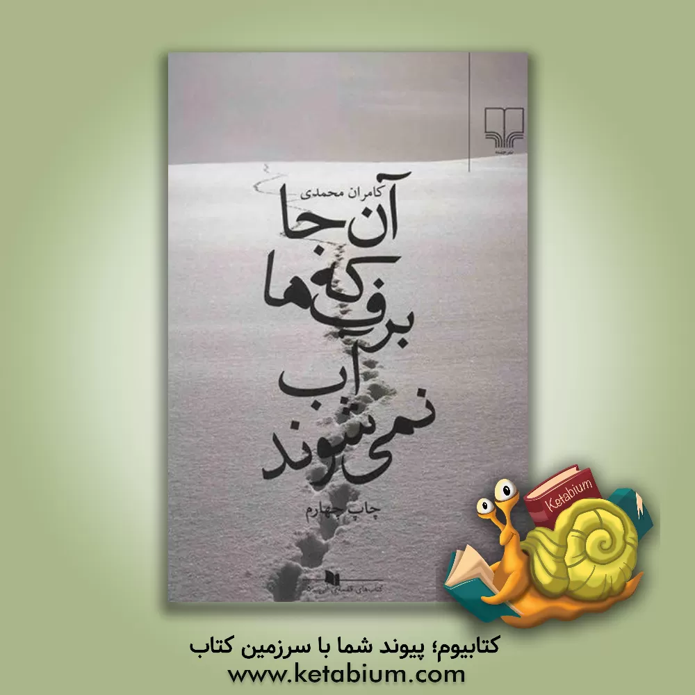 کتاب آن جا که برف ها آب نمی شوند اثر کامران محمدی