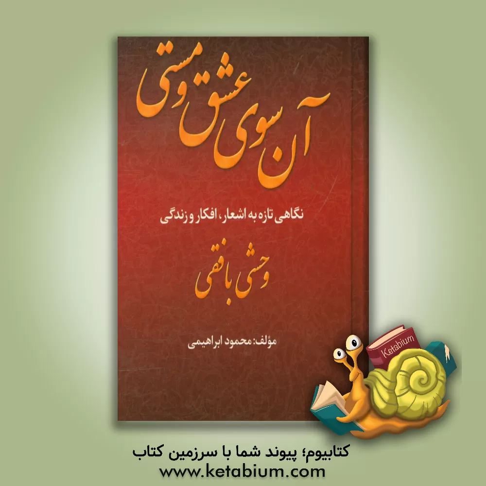 کتاب آن سوی عشق و مستی: نگاهی تازه به اشعار، افکار و زندگی وحشی بافقی اثر محمود ابراهیمی