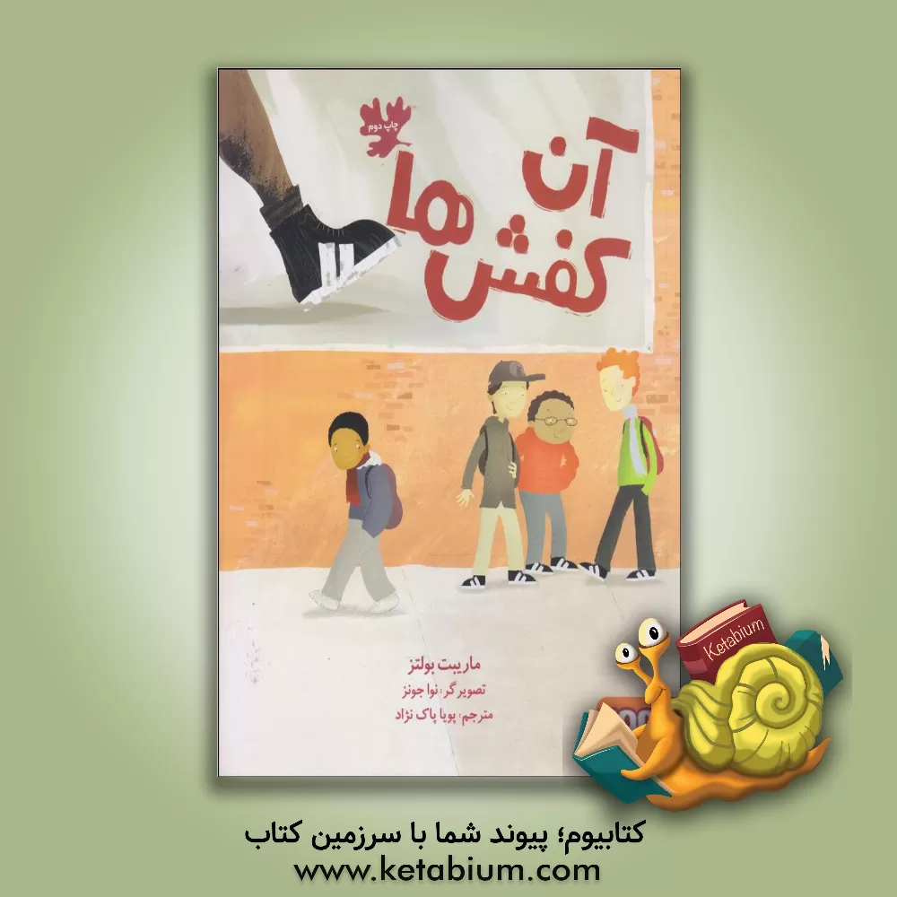 کتاب آن کفش ها اثر مری‌بث بولتز