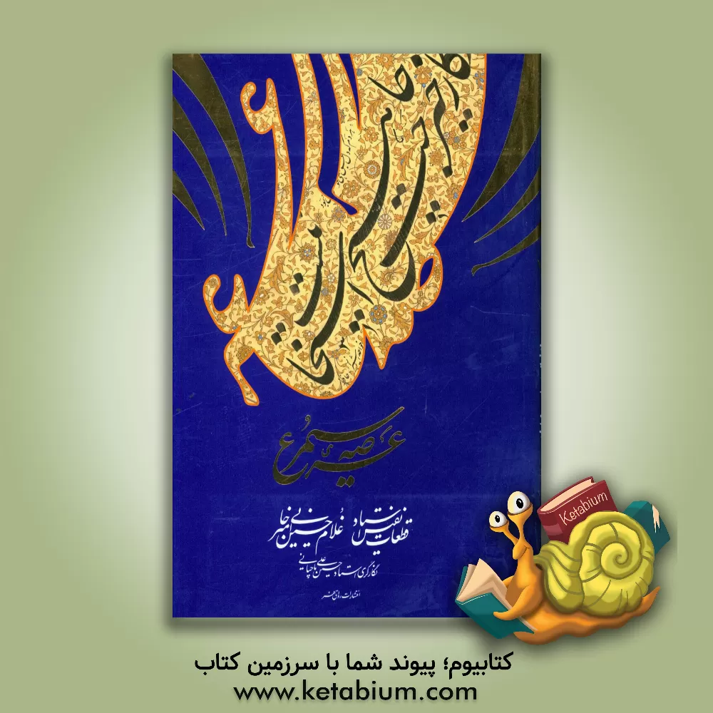 کتاب عرصه سیمرغ: قطعات نفیس استاد غلامحسین امیرخانی اثر غلامحسین امیرخانی