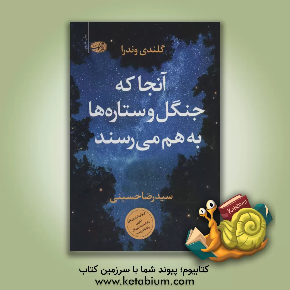 کتاب آنجا که جنگل و ستاره ها به هم می رسند اثر گلندی وندرا