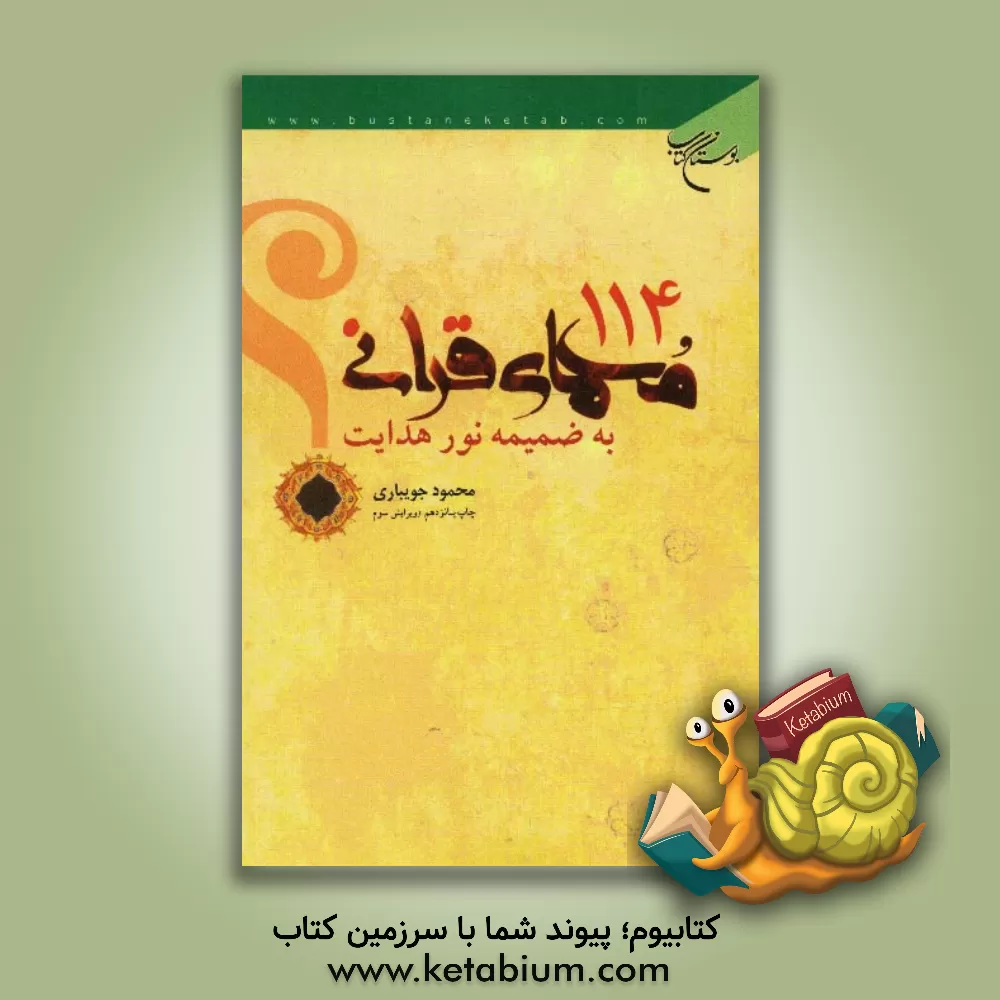 کتاب 114 معمای قرآنی به ضمیمه نور هدایت اثر محمود جویباری
