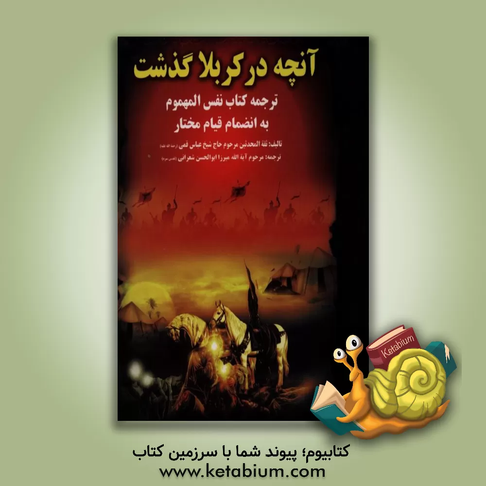 کتاب آنچه در کربلا گذشت: ترجمه کتاب نفس المهموم اثر عباس قمی