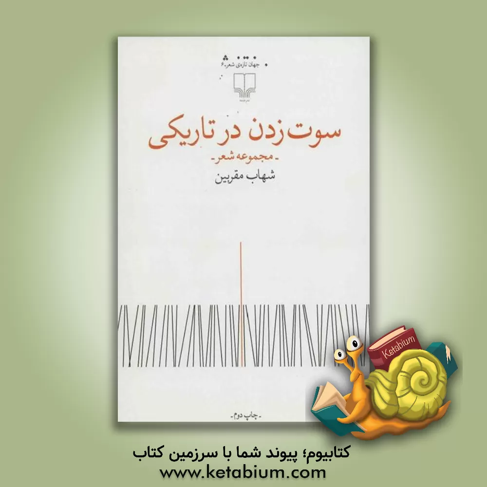 کتاب سوت زدن در تاریکی - مجموعه شعر - شهاب مقربین اثر شهاب مقربین