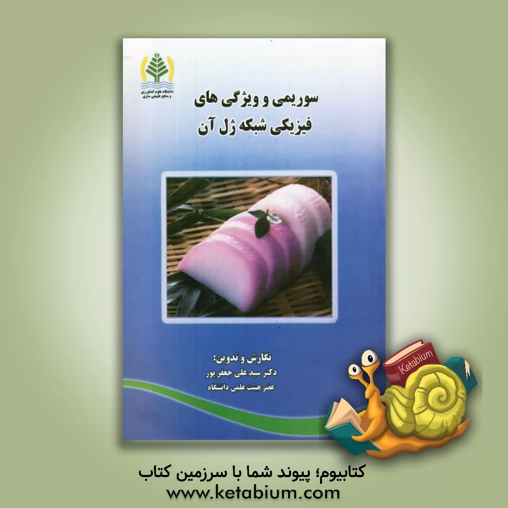 کتاب سوریمی و ویژگی های فیزیک شبکه ژل آن اثر علی جعفرپور