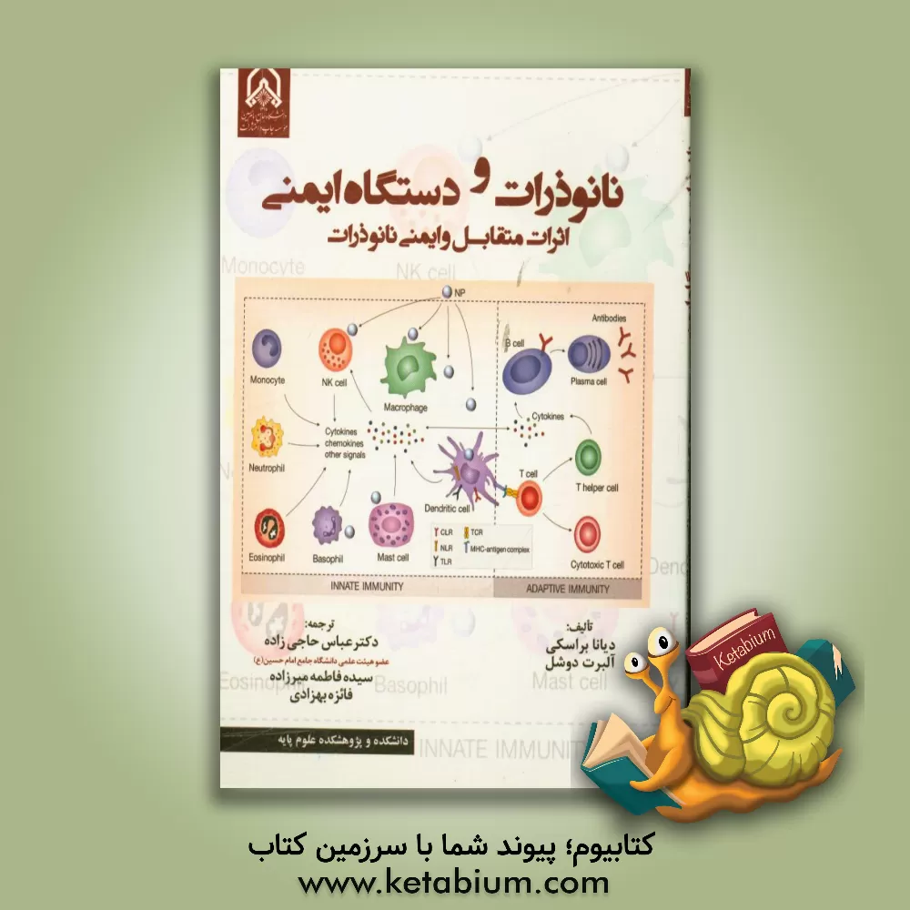 کتاب نانوذرات و دستگاه ایمنی: اثرات متقابل و ایمنی نانوذرات اثر دایانا بوراسکی