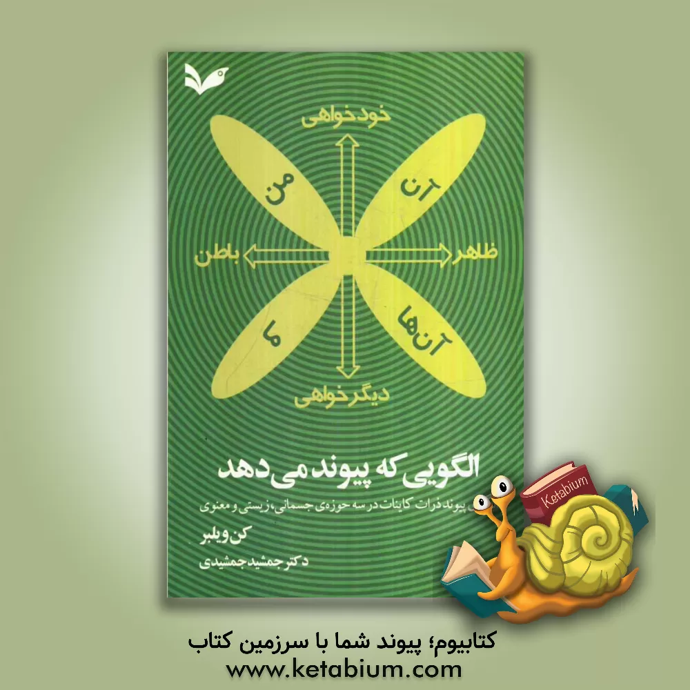کتاب الگویی که پیوند می دهد: الگوی پیوند ذرات کاینات در سه حوزه ی جسمانی، زیستی و معنوی اثر کن ویلبر