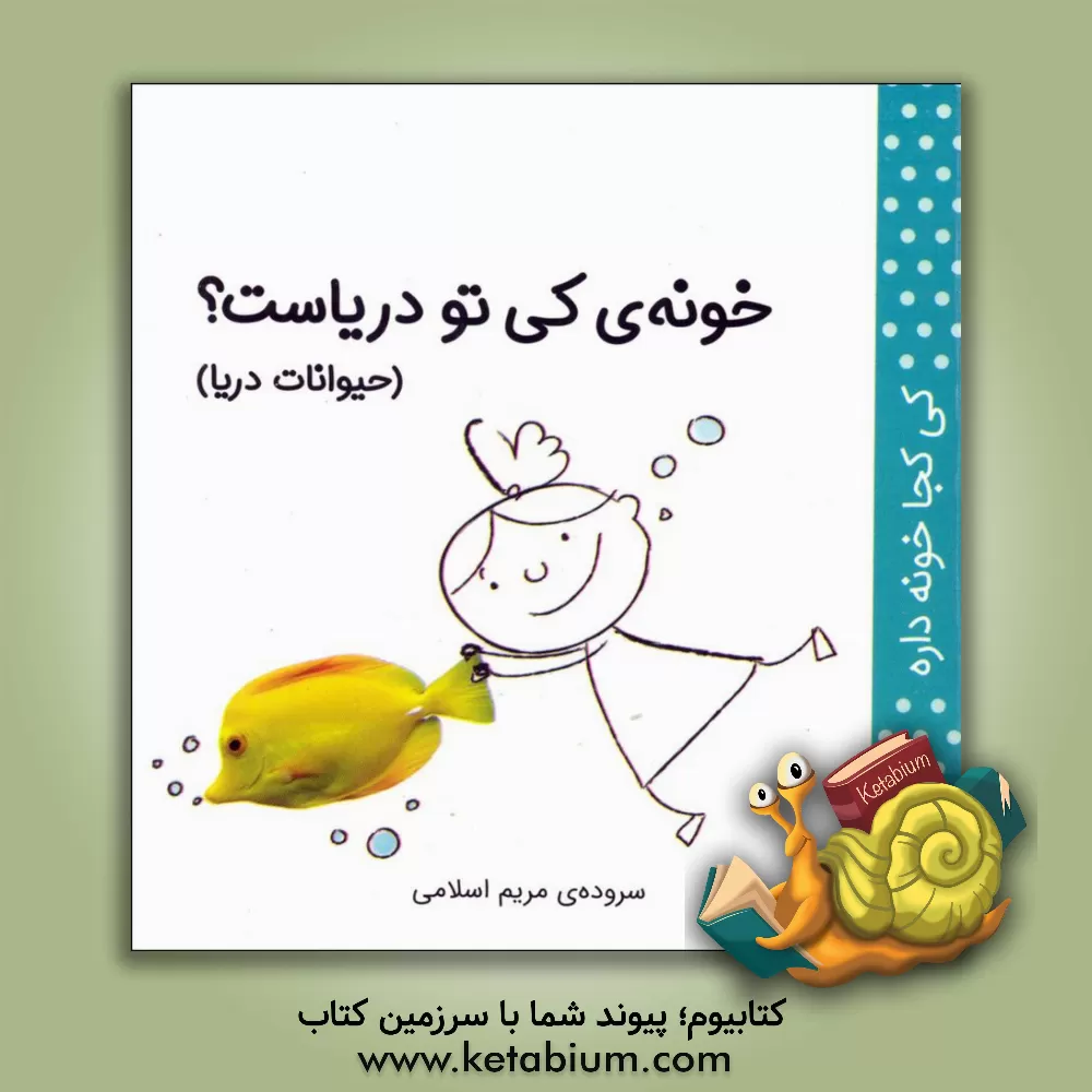 کتاب خونه ی کی تو دریاست؟ |اثر مریم اسلامی