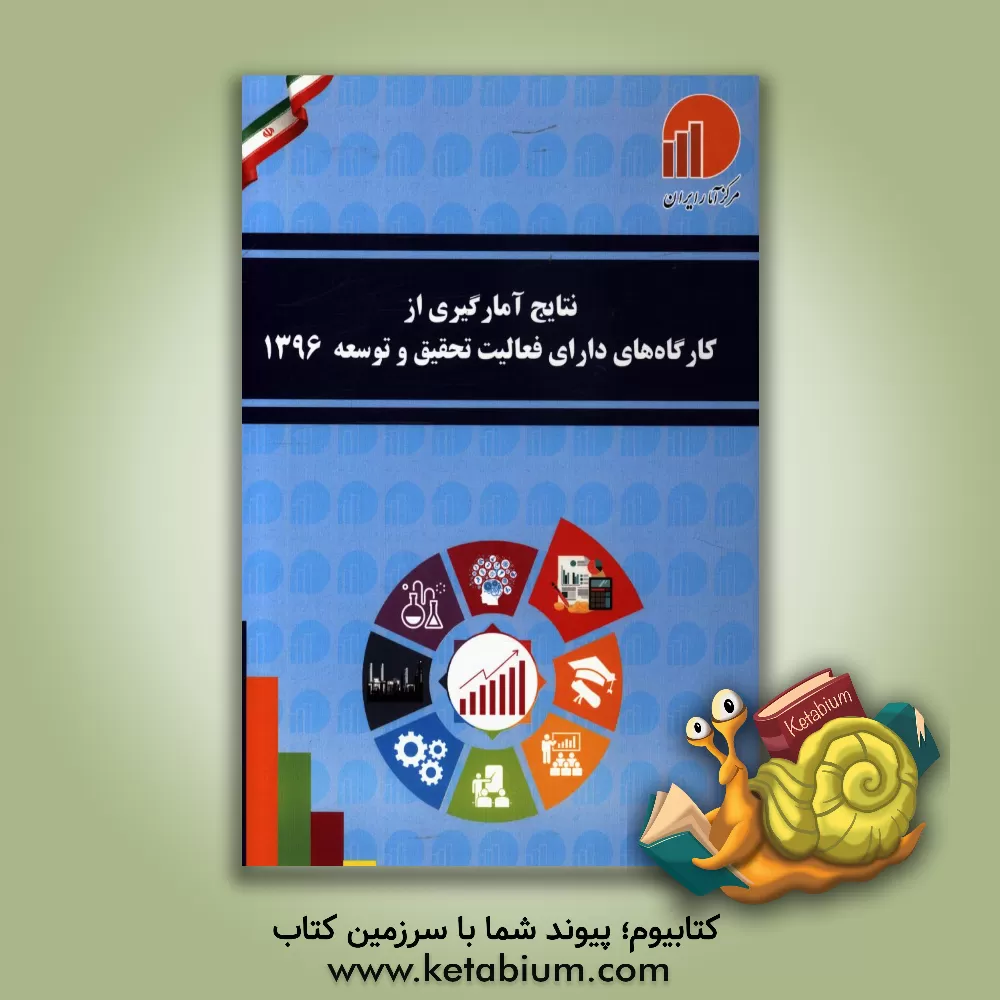 کتاب نتایج آمارگیری از کارگاه های دارای فعالیت تحقیق و توسعه - 1396 اثر مرکز آمار ایران