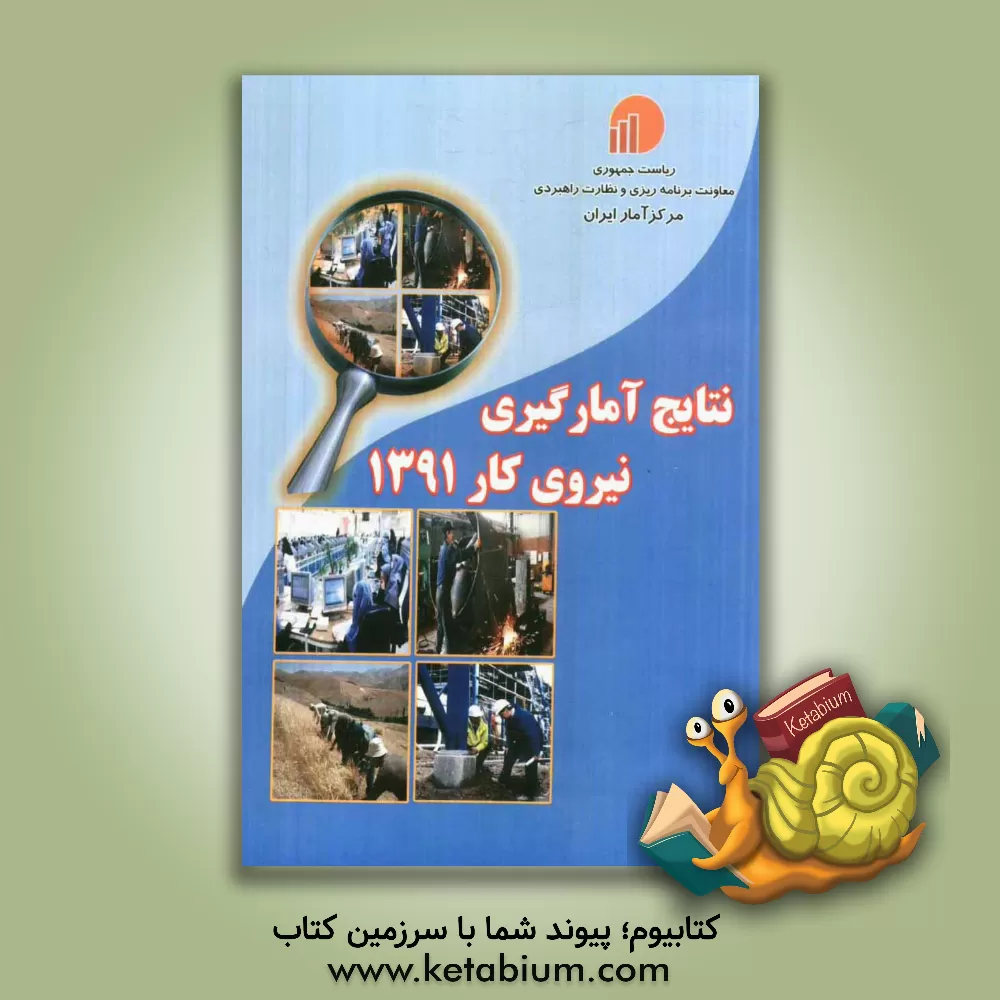 کتاب نتایج آمارگیری نیروی کار 1391 اثر مرکز آمار ایران