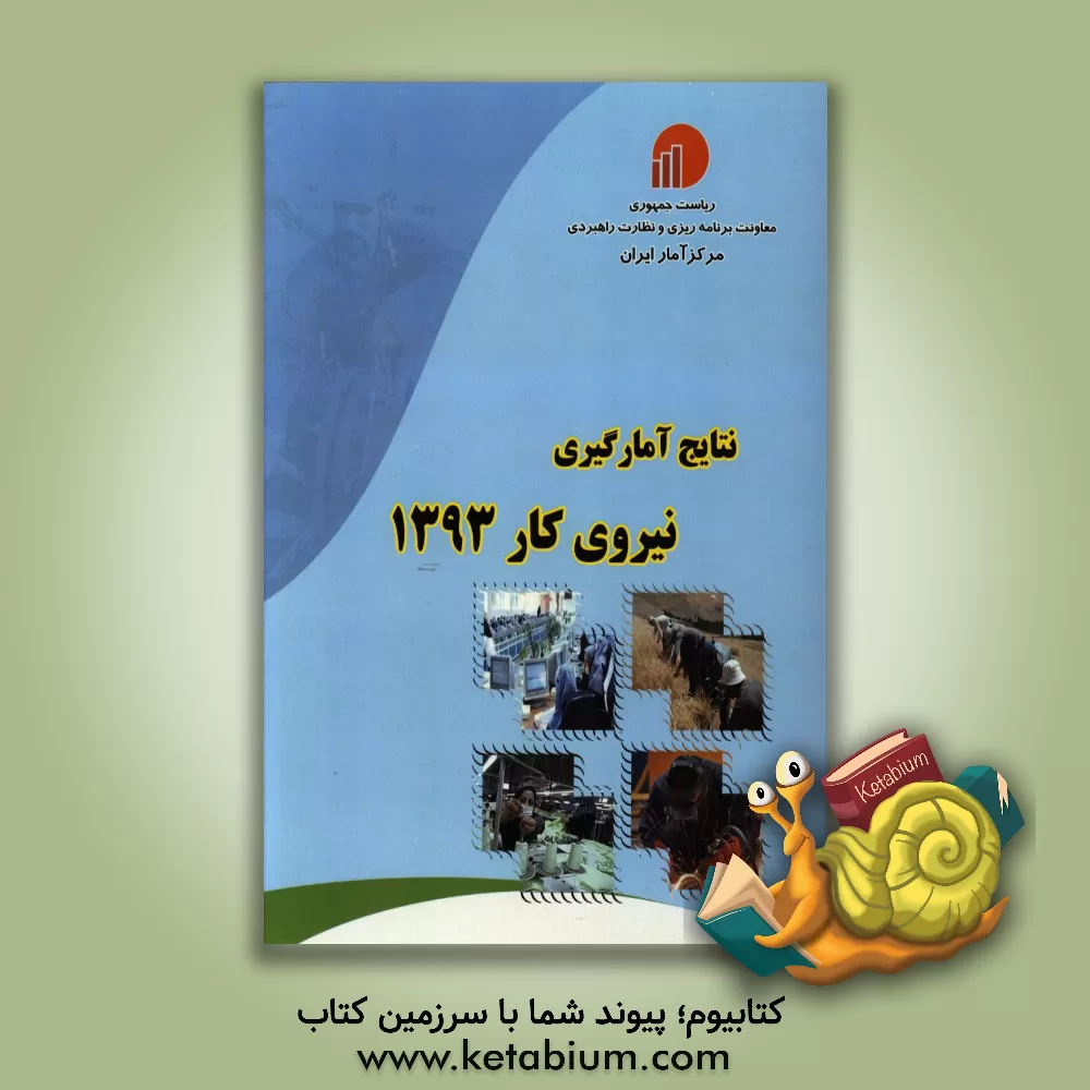 کتاب نتایج آمارگیری نیروی کار 1393 اثر مرکز آمار ایران