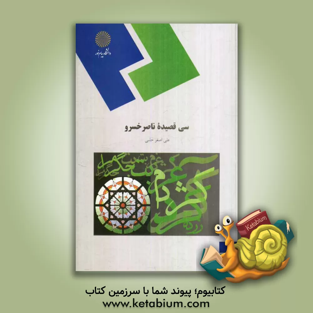 کتاب سی قصیده ناصرخسرو |اثر علی اصغر حلبی