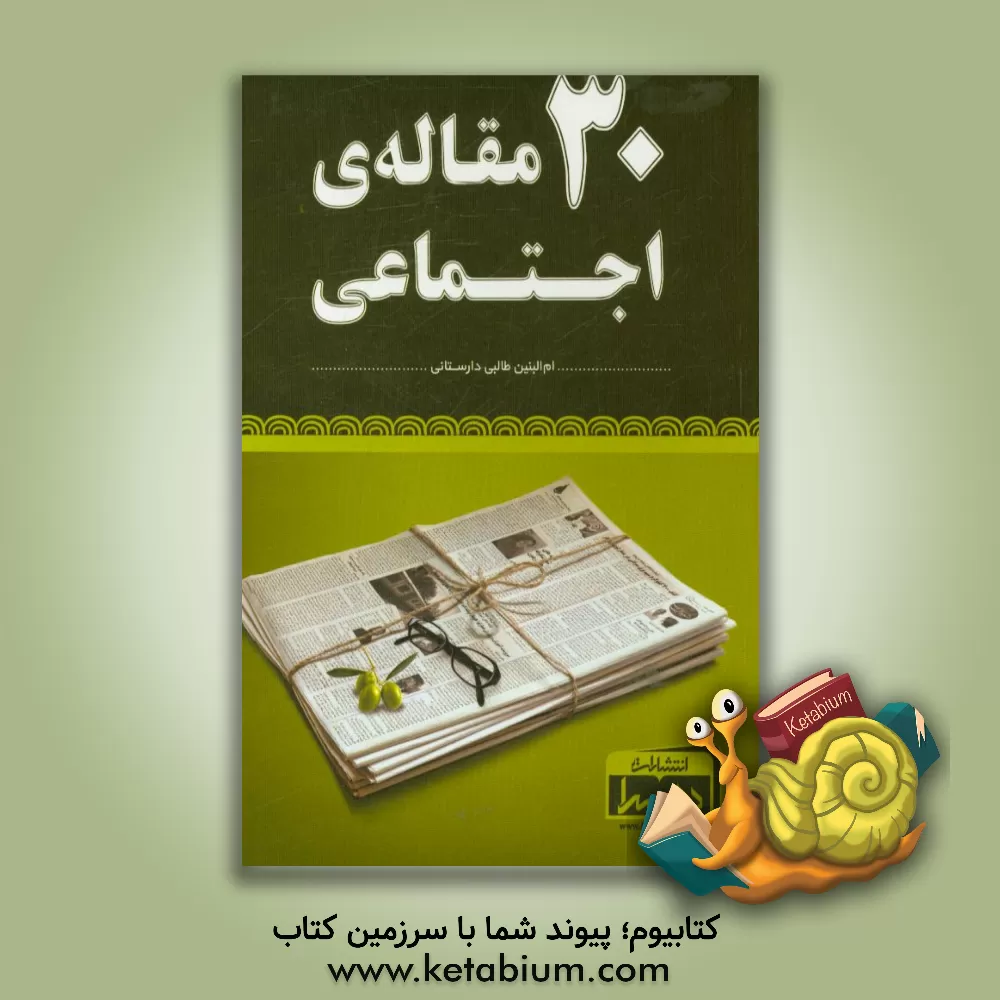 کتاب سی مقاله ی اجتماعی اثر ام‌البنین طالبی‌دارستانی