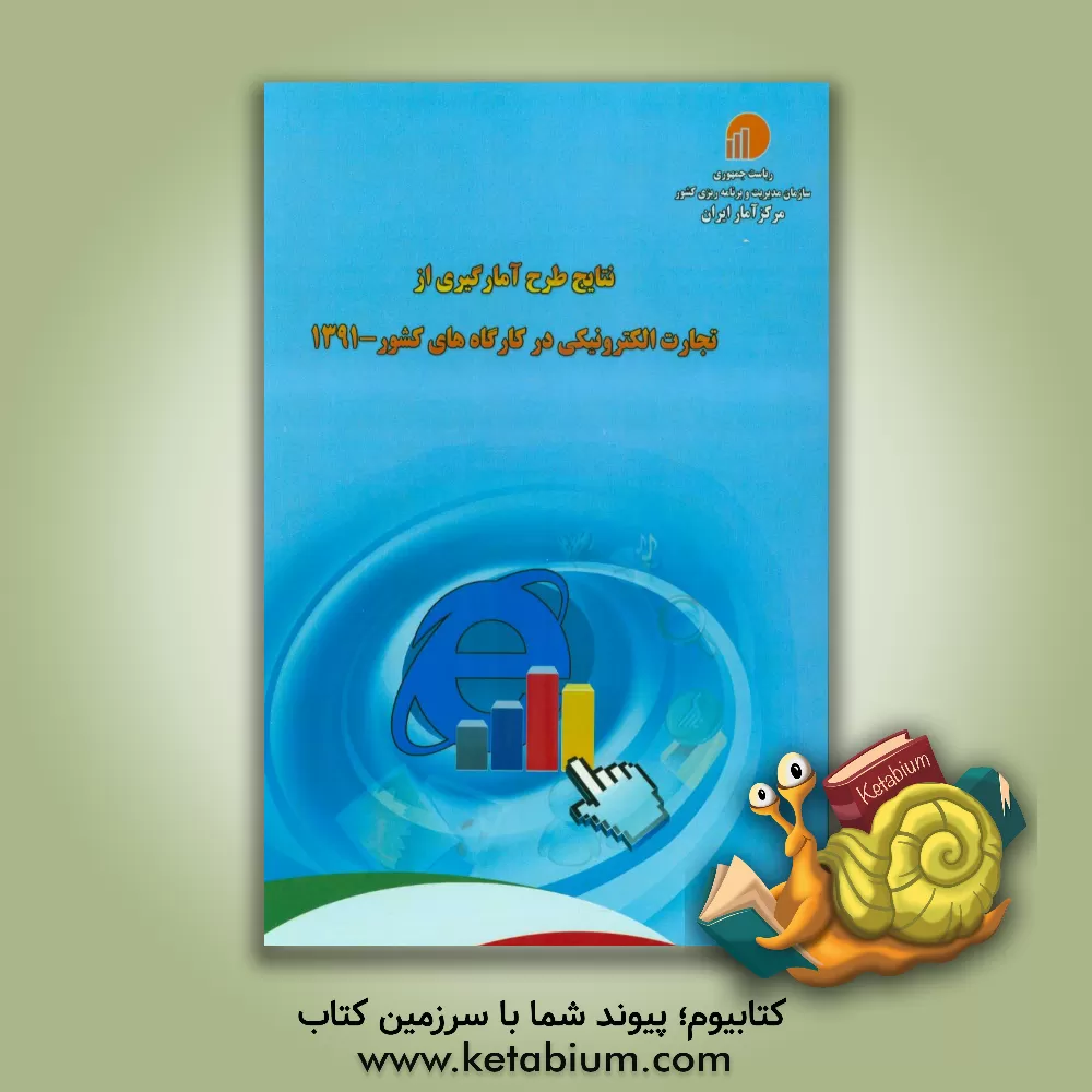 کتاب نتایج طرح آمارگیری از تجارت الکترونیکی در کارگاه های کشور - 1391