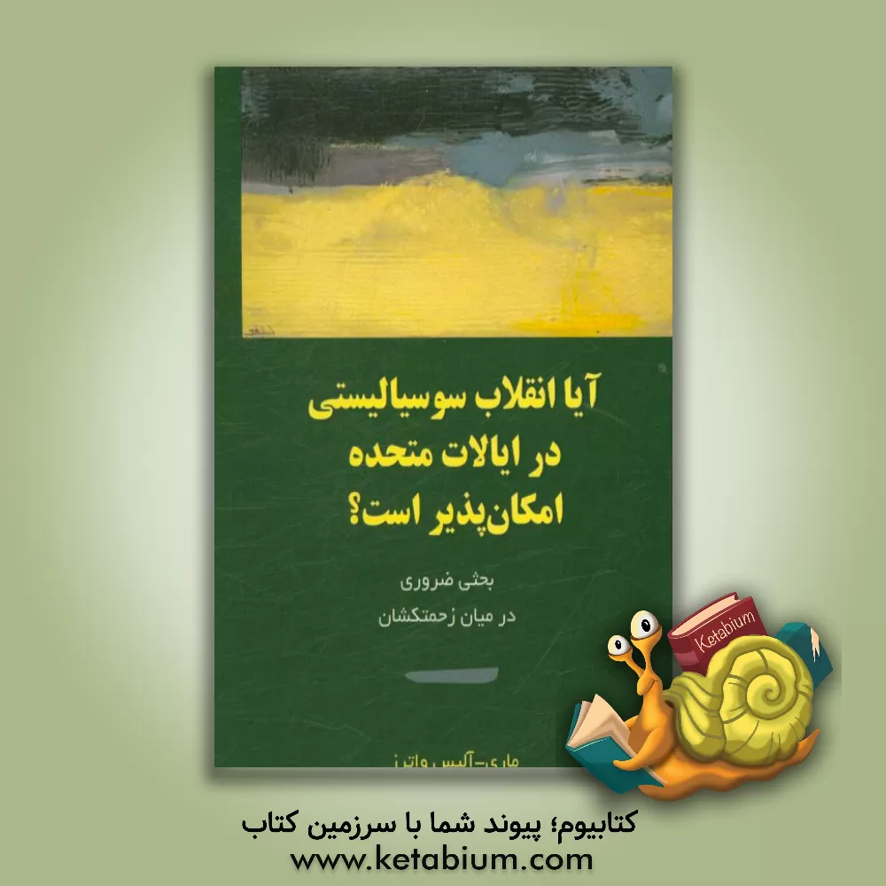 کتاب آیا انقلاب سوسیالیستی در ایالات متحده امکان پذیر است؟ بحثی ضروری در میان زحمتکشان اثر مری‌-‌آلیس واترز