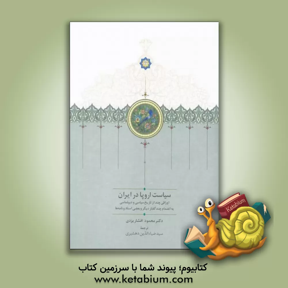 کتاب سیاست اروپا در ایران اثر محمود افشاریزدی