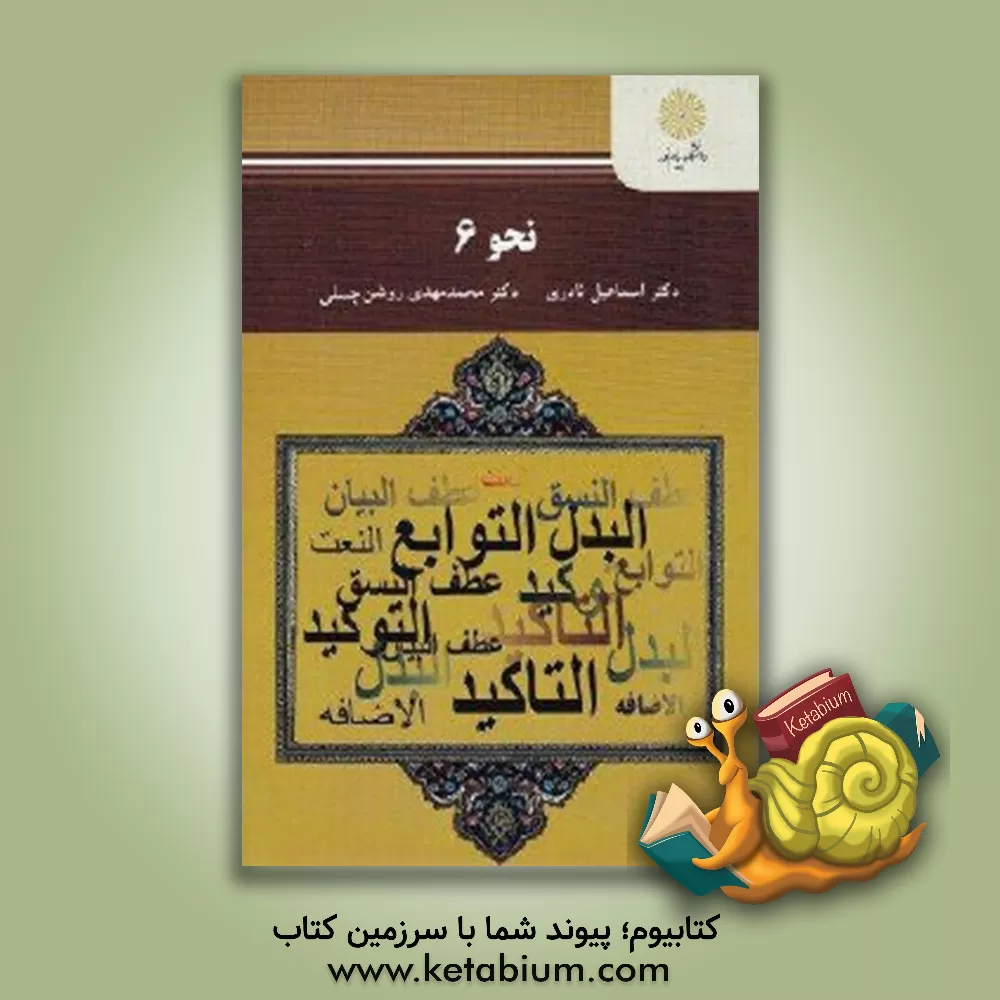 کتاب نحو 6 (رشته زبان و ادبیات عرب) اثر اسماعیل نادری