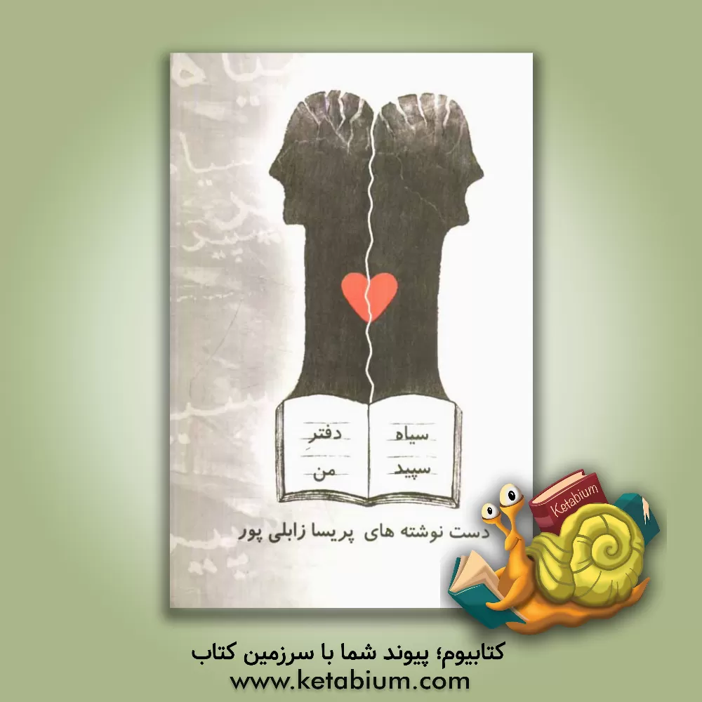 کتاب سیاه سپید دفتر من اثر پریسا زابلی‌پور