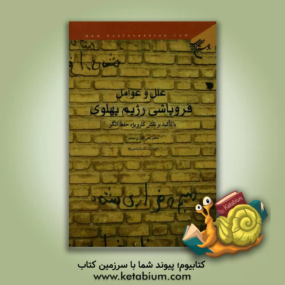 کتاب علل و عوامل فروپاشی رژیم پهلوی: با تاکید بر نقش کار ویژه حفظ الگو |اثر علی اکبری معلم