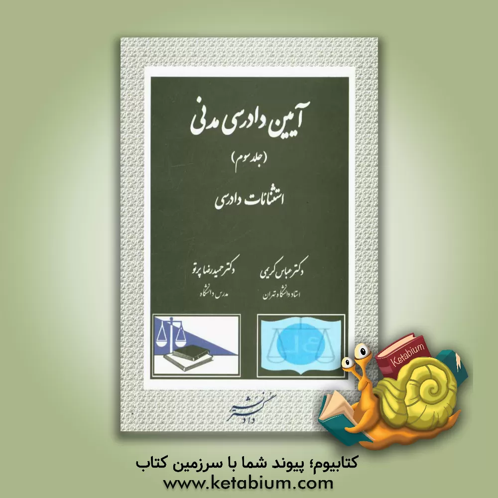 کتاب آیین دادرسی مدنی: استثنائات دادرسی اثر عباس کریمی