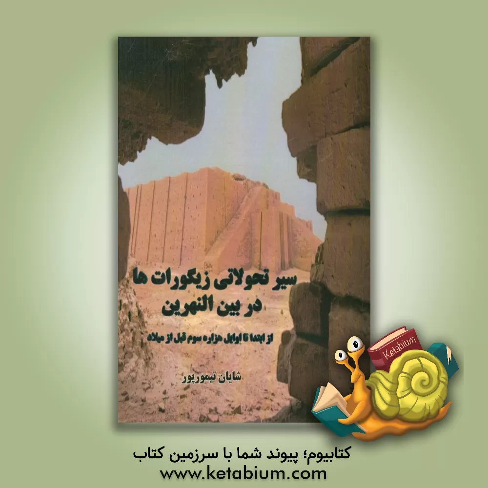 کتاب سیر تحولاتی زیگورات ها در بین النهرین از ابتدا تا اوایل هزاره سوم قبل از میلاد اثر شایان تیمورپور