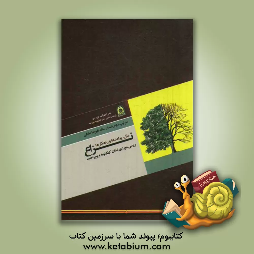 کتاب نزاع، علل، پیامدها و راهکارها (بررسی موردی استان کهگیلویه و بویراحمد) |اثر علیرضا عادلی