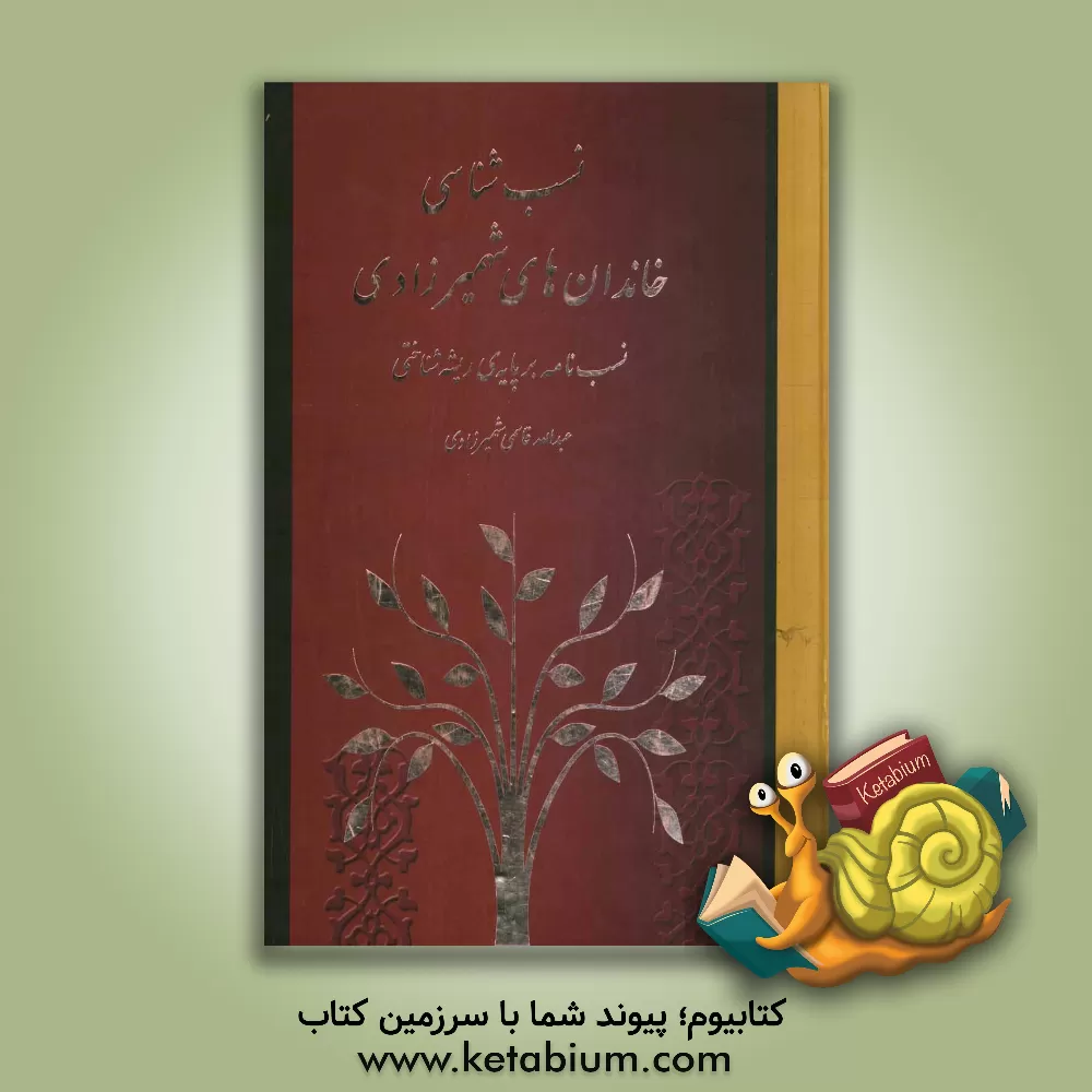 کتاب نسب شناسی خاندان های شهمیرزادی نسب نامه بر پایه ریشه شناختی اثر عبدالله قاسمی‌شهمیرزادی