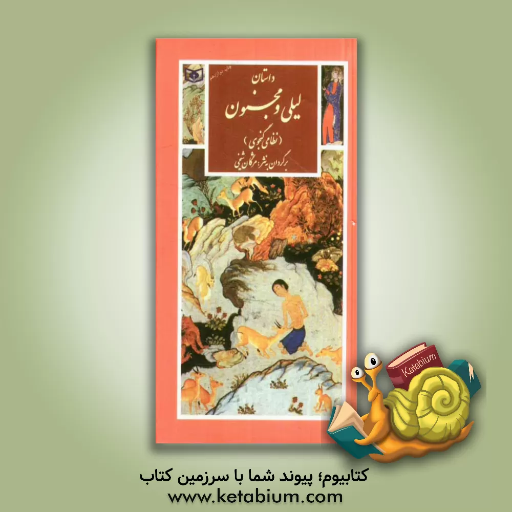 کتاب داستان لیلی و مجنون (نظامی گنجوی) اثر حسین فتاحی