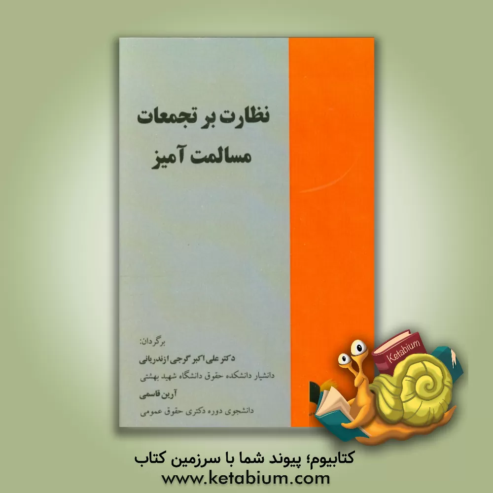 کتاب نظارت بر تجمعات مسالمت آمیز اثر آرین قاسمی