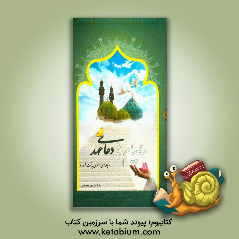 کتاب 40 پیام از دعای عهد (چله های معنوی به نیت تعجیل در ظهور) اثر رضا اسدی‌مجیدلو