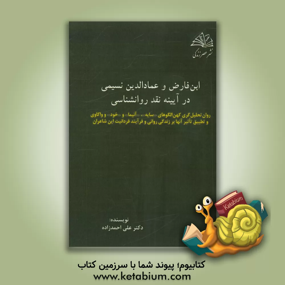 کتاب ابن فارض و عمادالدین نسیمی در آیینه نقد روانشناسی: روان  تحلیل گری کهن الگوهای (سایه)، (آنیما)، و (خود) و واکاوی و تطبیق ... اثر علی احمدزاده