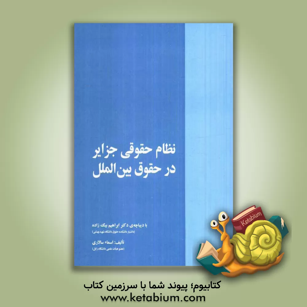 کتاب نظام حقوقی جزایر در حقوق بین الملل اثر اسماء سالاری